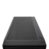 Chieftec Midi Tower GS-03B-BLK-OP, Schwarz Sort