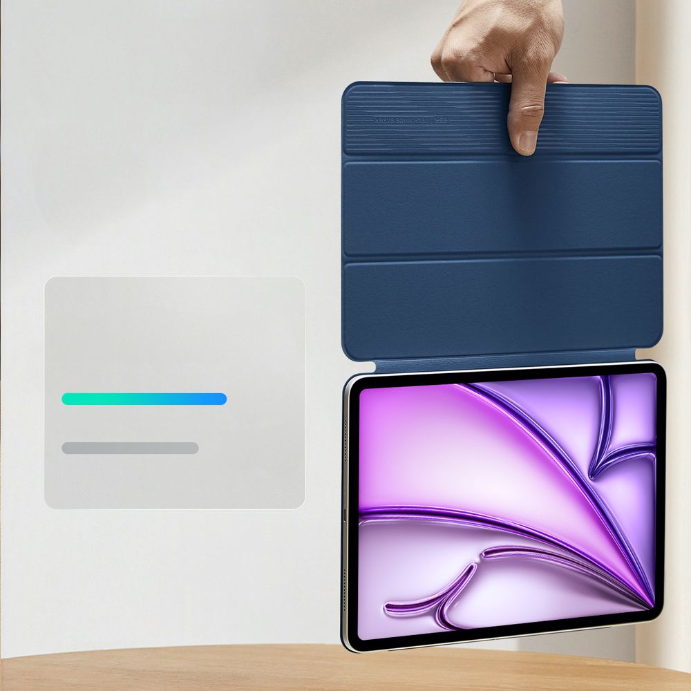 ESR Rebound Magnetisk Case til iPad Pro 12.9  2020 / 2021 / 2022 / iPad Air 13  2024 / 2025 - Blå