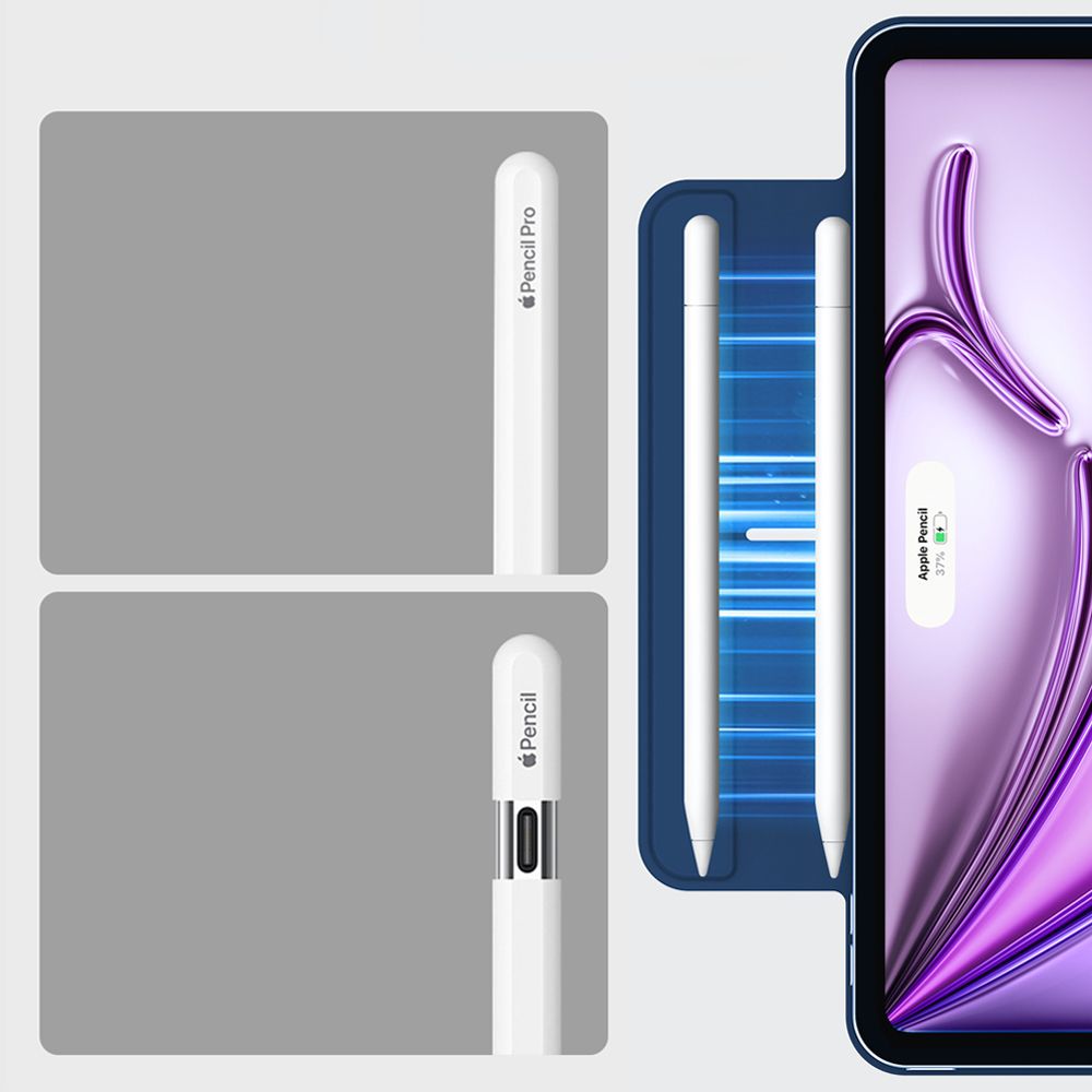 ESR Rebound Magnetisk Case til iPad Pro 12.9  2020 / 2021 / 2022 / iPad Air 13  2024 / 2025 - Blå