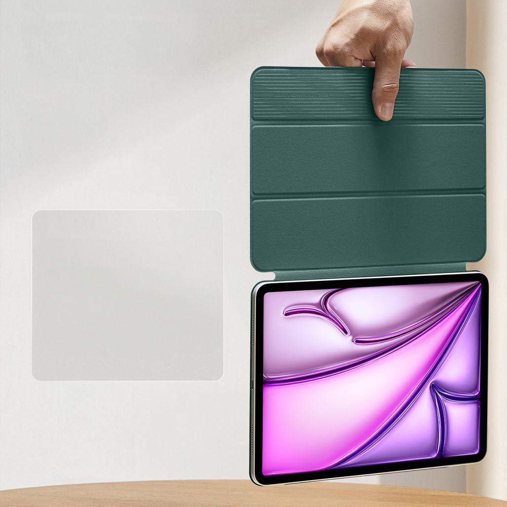ESR Rebound Magnetisk Case til iPad Pro 12.9  2020 / 2021 / 2022 / iPad Air 13  2024 / 2025 - Grøn