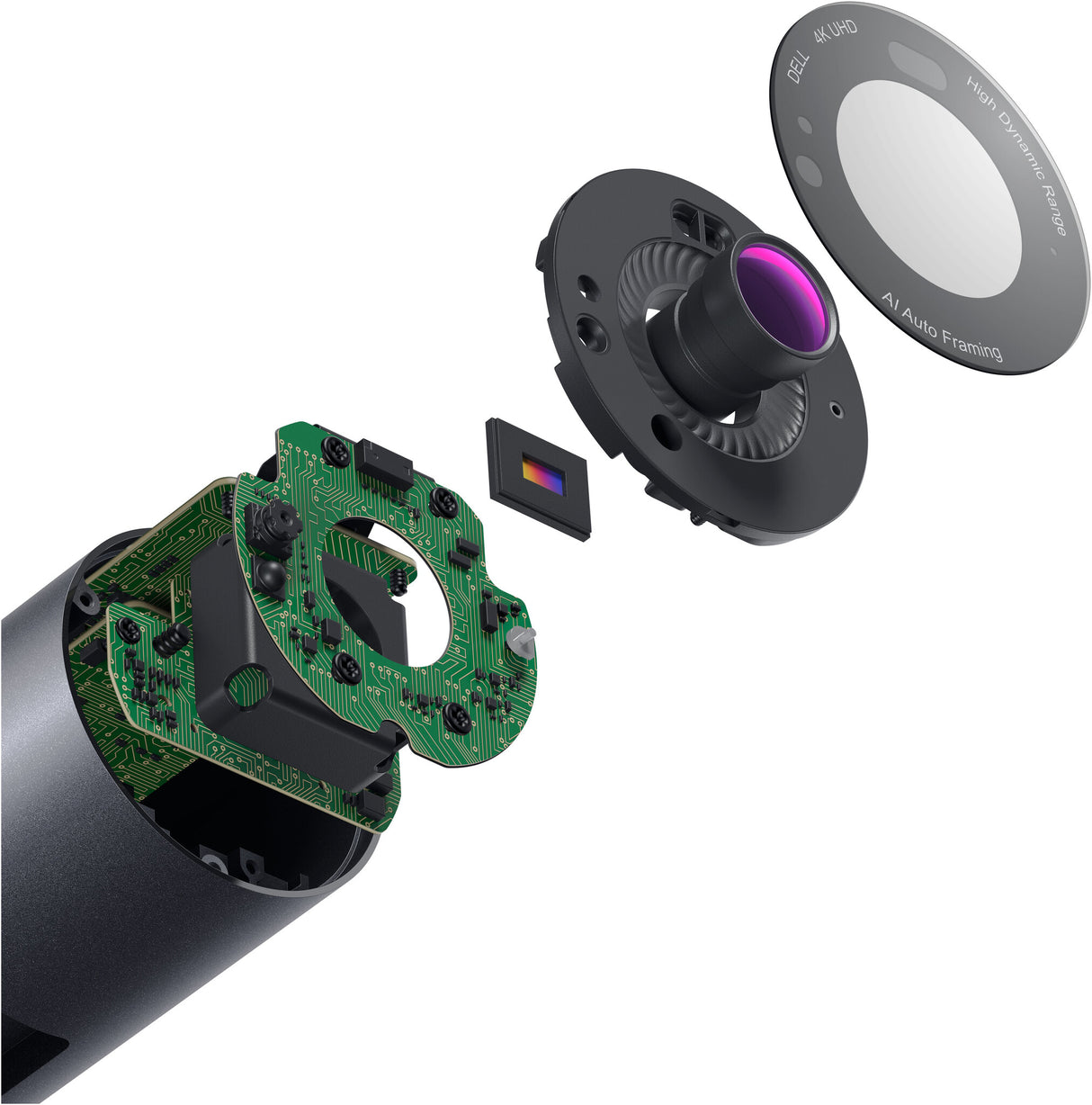 DELL WB7022 webcam 8,3 MP 3840 x 2160 pixel USB Sort