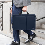 Tech-Protect Defender Bag til 17" Laptop - Navy Blue