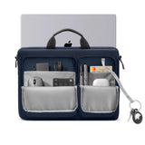 Tech-Protect Defender Bag til 17" Laptop - Navy Blue