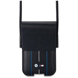 BMW Phone Pouch Blue Stripes Phone Bag - Black