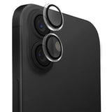Uniq Optix Clear Camera Lens Protector iPhone 16 / 16 Plus with Applicator - Clear Black