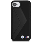 BMW overdimensioneret Stripes MagSafe-fodral til iPhone 16e - sort