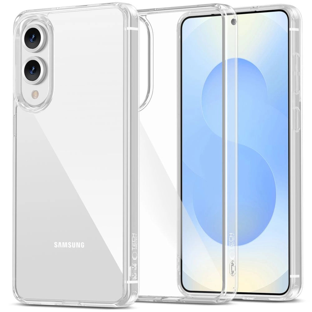 Tech-Protect FlexAir Hybrid Case for Samsung Galaxy S25 Edge - Clear