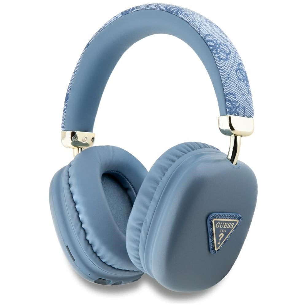 Guess Triangle Logo 4G Bluetooth Over-Ear Headphones - Blå