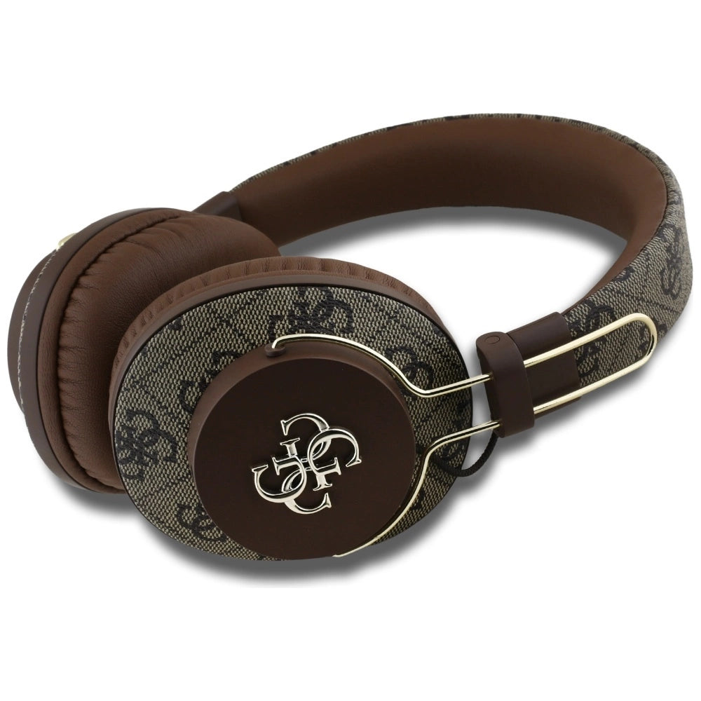 Guess ENC Metal 4G Bluetooth Over-Ear Headphones - Brunt