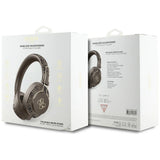 Guess ENC Metal 4G Bluetooth Over-Ear Headphones - Brunt