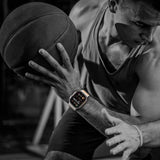 Tech-Protect Nylon Klem til Apple Watch 44 / 45 / 46 / 49 mm - Grå
