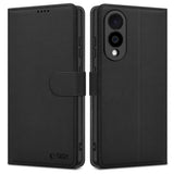 Tech-Protect Wallet Case for Samsung Galaxy S25 Edge - Black