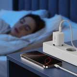 Tech-Protect NCM33W 2-port PD33W/QC3.0 vægoplader - hvid