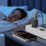 Tech-Protect NCM33W 2-port PD33W/QC3.0 vægoplader - sort