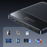 Baseus Blade H1 20000mAh 100W Powerbank med skærm - sort