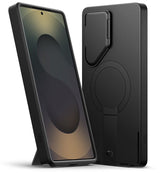 Tech-Protect Kevlar Aura MagSafe Case til Samsung Galaxy S25 Ultra - sort/orange