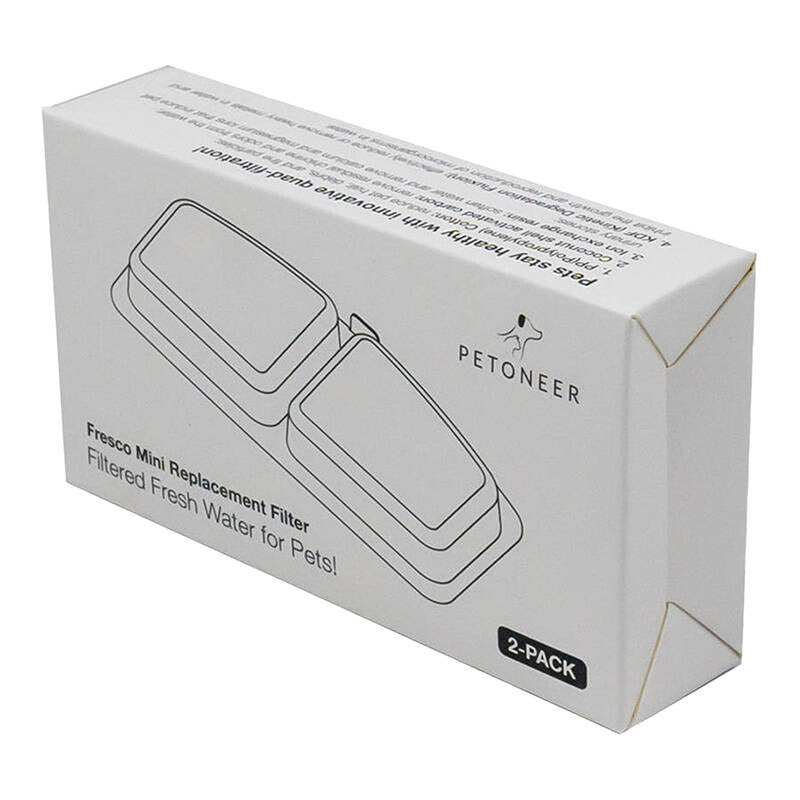 Udskiftningsfiltre til Petoneer Smart Pet Fountain mini (2 stykker)