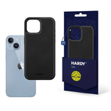 3mk Hardy Apple Silky Leather MagCase til Apple iPhone 14 Plus - sort