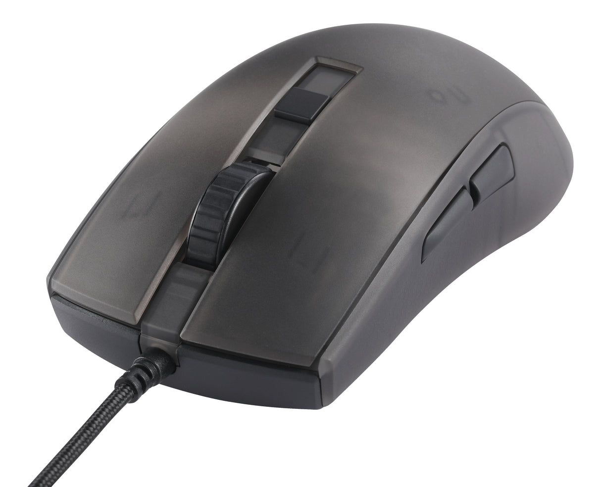 Deltaco Gaming DM310 ultralight mouse, semi-transparent blac