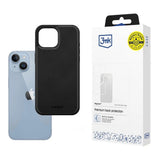 3mk Hardy Apple Silky Leather MagCase til Apple iPhone 14 - sort