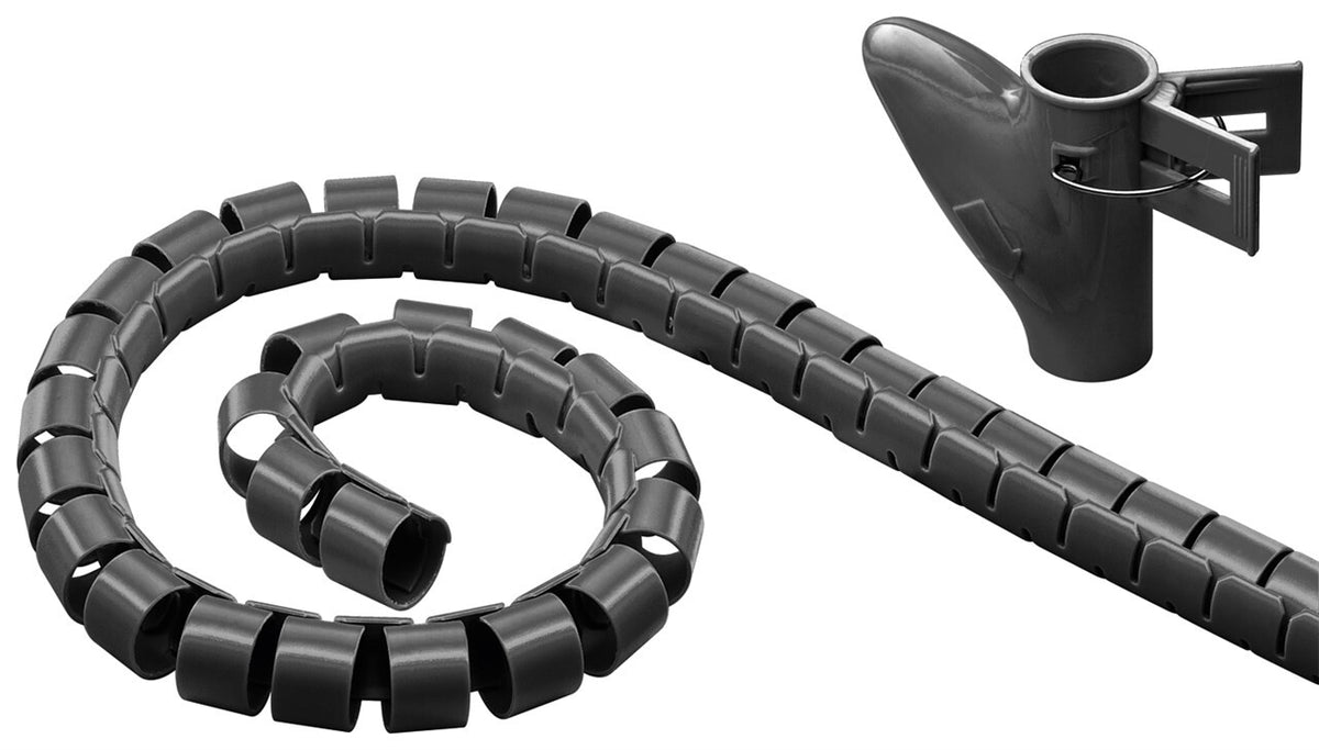 goobay WireTube 2.5m Sort