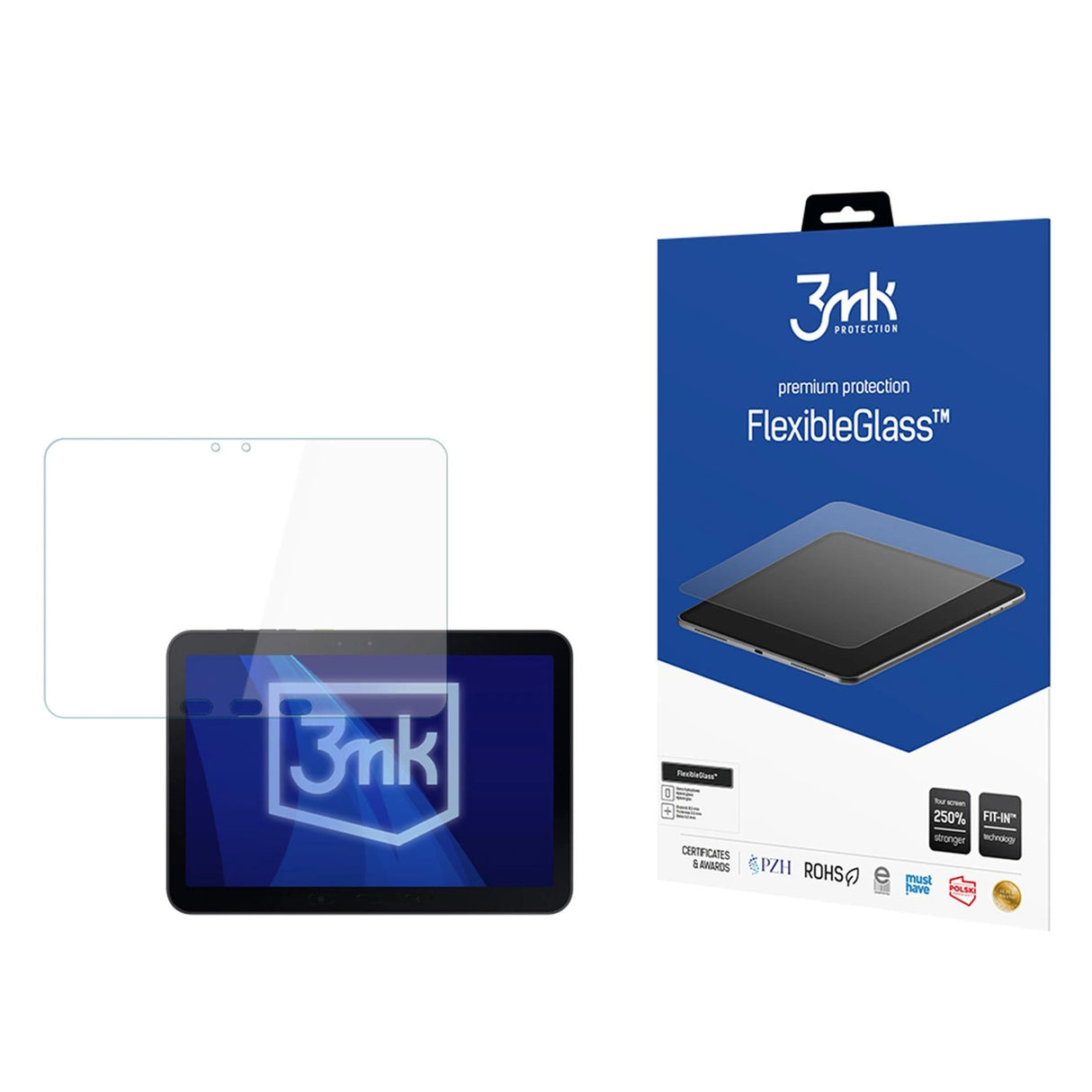 Hybridglas 3mk FlexibleGlass til Samsung Galaxy Tab Active5 Pro