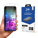 Hybridglas 3mk FlexibleGlass v2.0 til Apple iPhone 15