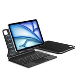 Tech-Protect Smartcase Magnetisk med tastatur til iPad Air 10.9  2020 / 2022 / iPad Air 11  2024 / 2025 - sort
