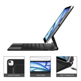 Tech-Protect Smartcase Magnetisk med tastatur til iPad Air 10.9  2020 / 2022 / iPad Air 11  2024 / 2025 - sort