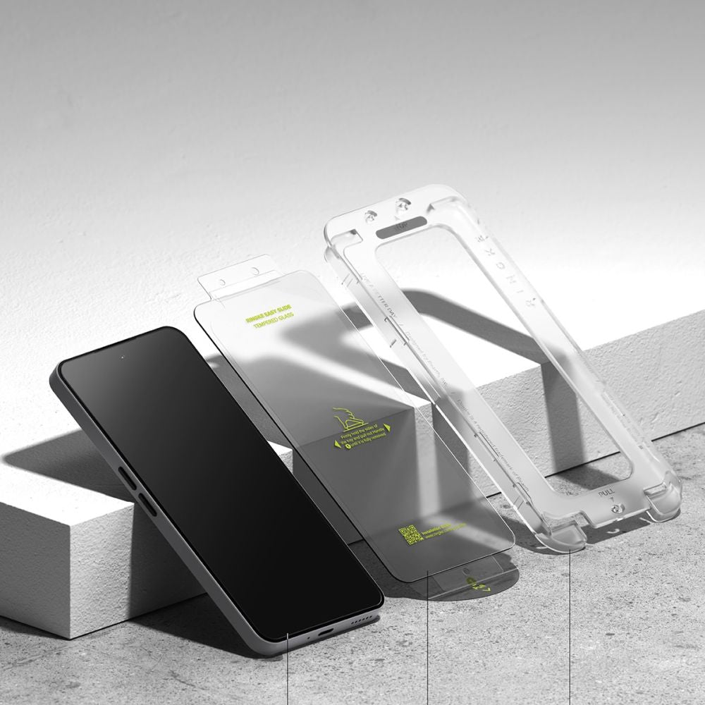 Ringke Easy Slide tempereret glas 2-pakke til ingenting Telefon 3A / 3A Pro - klar