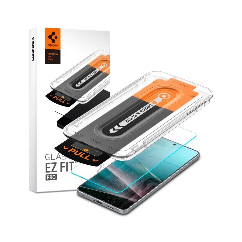 Spigen Glas.TR  Ez Fit  Pro tempereret glas til Samsung Galaxy S25 Edge