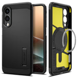 Spigen Tough Armor MagSafe case for Samsung Galaxy S25 Edge - black