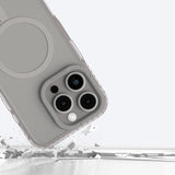 AmazingThing Titan Pro Mag Case med magnetisk ring til iPhone 16 Pro Max - Grå