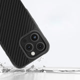 AmazingThing Titan Max Case med 1500D Aramid Fibers til iPhone 16 Pro Max - sort