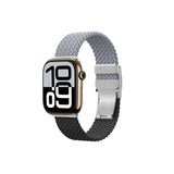 Sæt med 2 AmazingThing Blend-bånd til Apple Watch 45/46/49mm - Grå-Sort/Grå