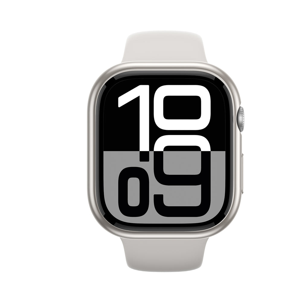 AmazingThing Minimal Case til Apple Watch 46mm   sølv