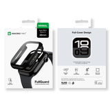 AmazingThing Radix Glass Case til Apple Watch 46mm   Sort