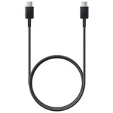 Samsung EP-DA905BBE USB-C - USB-C 3A-kabel 1 m (bulk - udskiftningsemballage) - sort