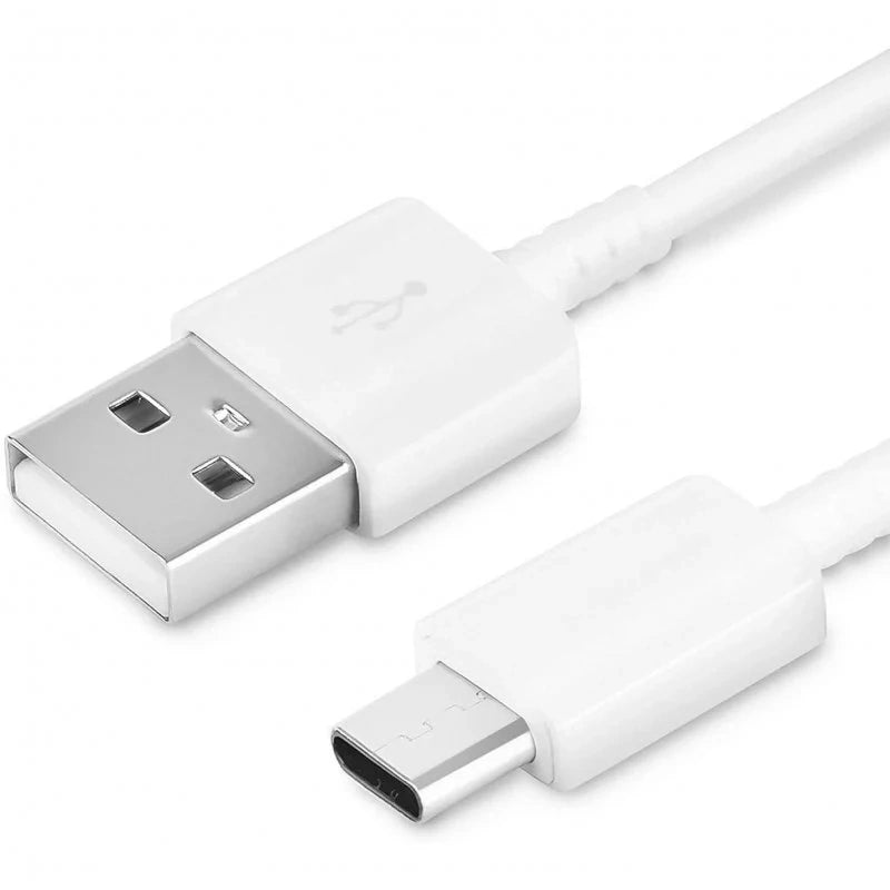 Samsung EP-DN930CWE USB-A - USB-C 3A Kabel 1,2 m (Bulk - udskiftningsemballage) - hvid