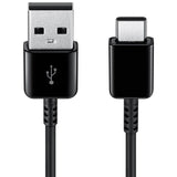 Samsung EP-DR140ABE USB-A - USB-C-kabel 0,8 m (bulk - udskiftningspakning) - sort
