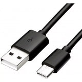 Samsung EP-DW700CBE USB-A - USB-C-kabel 1,5 m (bulk - udskiftningspakning) - sort