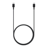 Samsung EP-DX310JBE USB-C - USB-C 3A Kabel 1,8 m (Bulk - udskiftningsemballage) - sort
