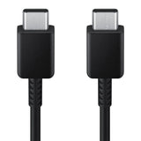 Samsung EP-DX310JBE USB-C - USB-C 3A Kabel 1,8 m (Bulk - udskiftningsemballage) - sort