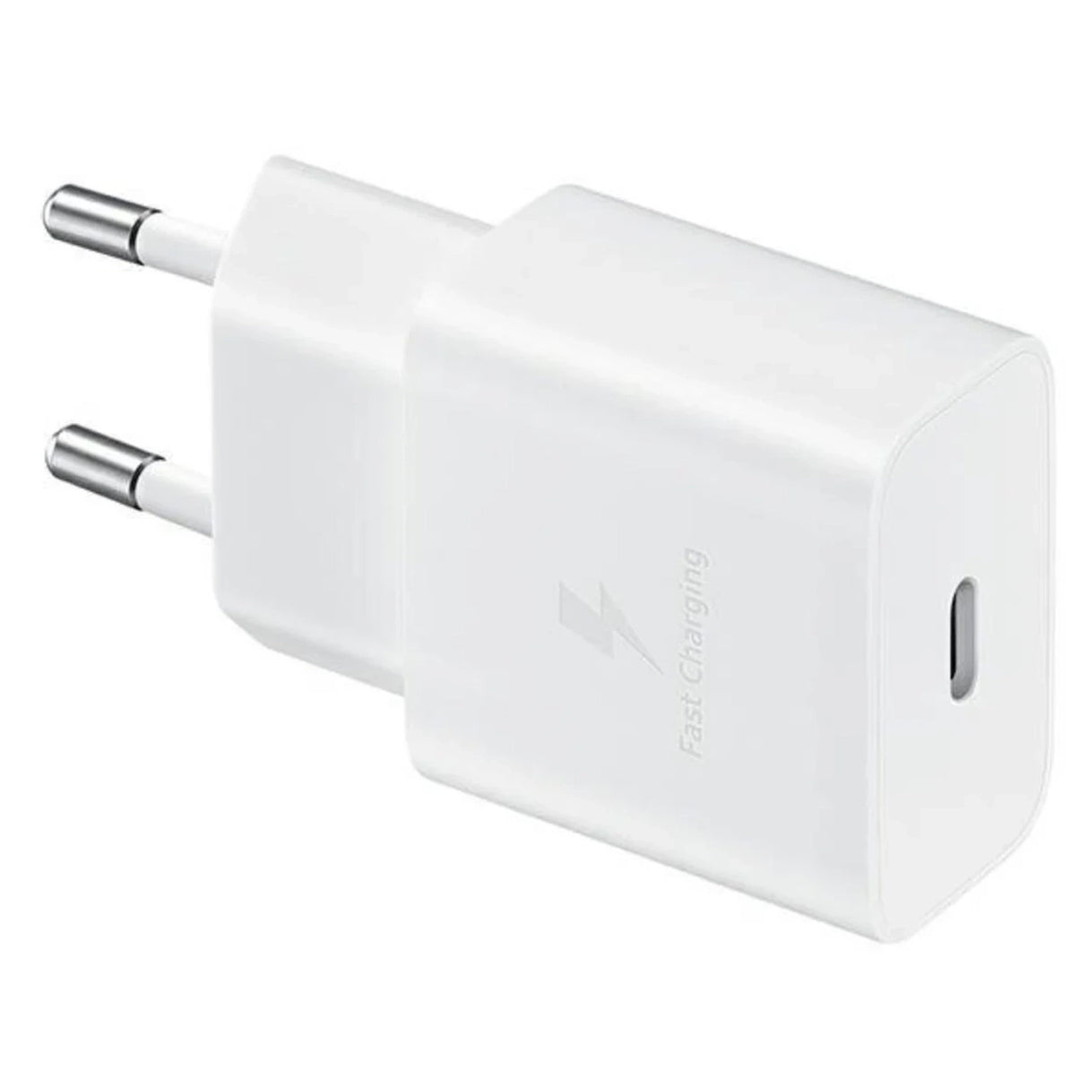 Samsung EP-T1510EWE 15W USB-C Wall Charger (OOB Bulk - Replacement Packaging) - hvid