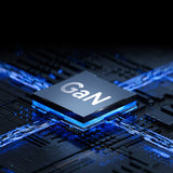 Wozinsky GaN 65W oplader med 2xUSB-C USB-porte med 65W CC kabel - hvid