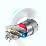 Wozinsky GaN 65W oplader med 2xUSB-C USB-porte med 65W CC kabel - hvid