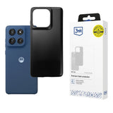 3mk Matt Case til Motorola Moto Edge 60 / 60 Fusion - Matte Black