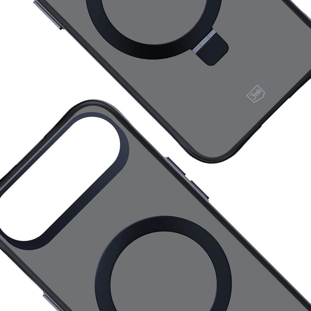 3mk Smoke Case Mag&Stand for iPhone Air - sort