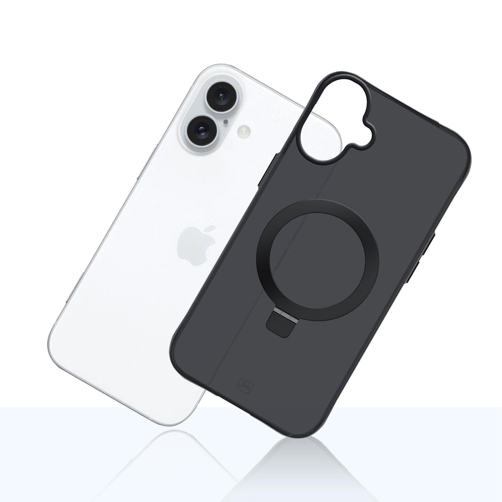 3mk Smoke Case Mag&Stand for iPhone 17 - sort