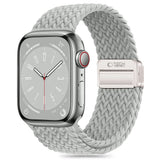 Tech-Protect Nylon Strap til Apple Watch 44 / 45 / 46 / 49 mm - Grå